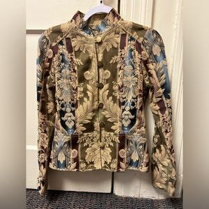 Vintage H&M Jacquard Floral Jacket